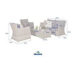 Outdoor Feelings Dijon Loungeset -LuxForm Winkel 428246 outdoor feelings dijon loungeset ecommerce 0381