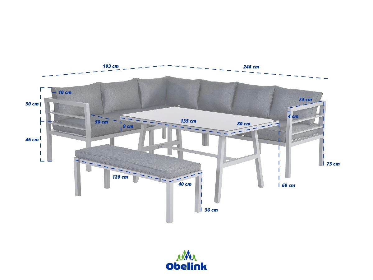 Outdoor Feelings Bahama Loungeset 5 Outdoor Feelings Bahama Loungeset - Afbeelding 3