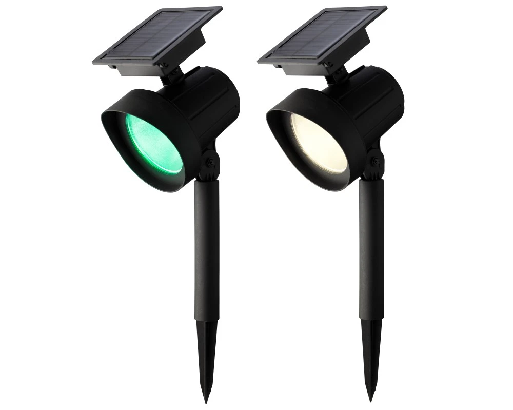 Solar Tuinspot 8 Functies 2 Stuks 4 Solar Tuinspot 8 Functies 2 Stuks - Afbeelding 2