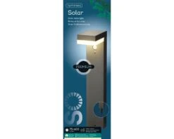 Solar Tuinlamp Staand Kort RVS 40 LED -LuxForm Winkel 897463 1