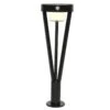 Solar Staande Lamp RVS Zwart Kort -LuxForm Winkel 897671