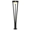 Solar Staande Lamp RVS Zwart Lang -LuxForm Winkel 897672