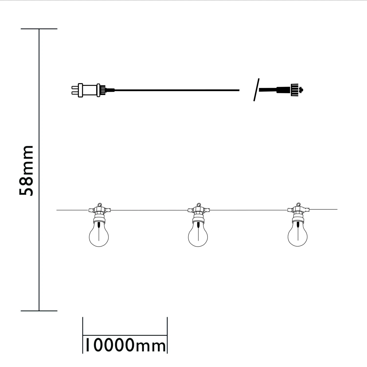 Luxform 24V Connectable Party Verlichting Tahiti 4 Luxform 24V Connectable Party Verlichting Tahiti - Afbeelding 2