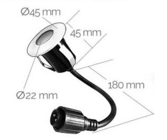 Easy Connect Led Grond Spot Blauw 6 Stuks 5 Easy Connect Led Grond Spot Blauw 6 Stuks - Afbeelding 3