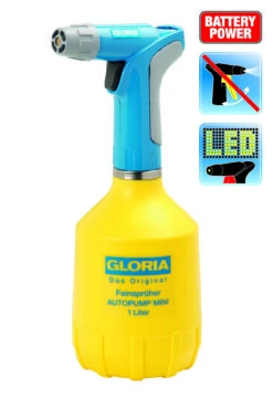 Gloria AutoPump Mini - 1 Liter Fijnsproeier NBR + LED Verlichting 15 Gloria AutoPump Mini - 1 Liter Fijnsproeier NBR + LED Verlichting -LuxForm Winkel GLORIA20AutoPump20Mini20Handspruher20 202