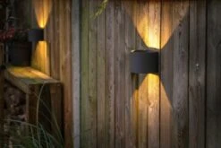Garden Lights Wandlamp Goura 12V Zwart 7 Garden Lights Wandlamp Goura 12V Zwart -LuxForm Winkel Goura blck 2 3178011 Aangepast