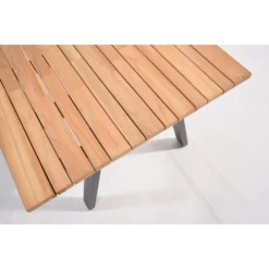 Ambassador Teak Loungetafel - 120 X 70 X 55 Cm - Natural Teak -LuxForm Winkel ambassador teak loungetafel 120x70x55 cm natural teak 3