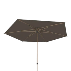Azzurro Stokparasol 300 Cm U00d8 - Charcoal / Woodlook