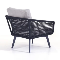 Barcelona 4-delige Stoel-bank Loungeset Met Salontafel 11 Barcelona 4-delige Stoel-bank Loungeset Met Salontafel -LuxForm Winkel barcelona 4 delige stoel bank loungeset met salontafel 4