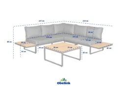 Outdoor Feelings Barletta Loungeset -LuxForm Winkel barletta 1 ecommerce afmetingen ecommerce 26e1