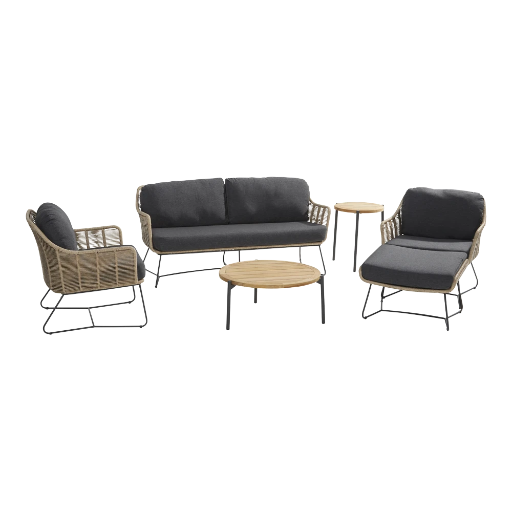 Belmond Lounge Stoel - Incl. Kussens 7 Belmond Lounge Stoel - Incl. Kussens - Afbeelding 5