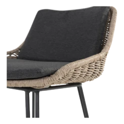 Bohemian Bar Stoel - Naturel - Incl. Kussen -LuxForm Winkel bohemian bar stoel naturel incl kussen 4 1