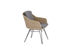 Bohemian Dining Stoel - Naturel - Incl. Kussens -LuxForm Winkel bohemian dining stoel naturel incl kussens 4 3