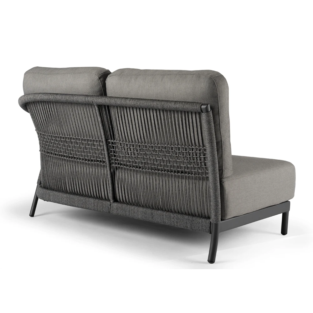 Fiona Lounge 2-zits Links - Charcoal 4 Fiona Lounge 2-zits Links - Charcoal - Afbeelding 2