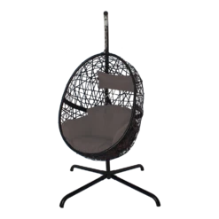 Hangstoel Laos - Zwart/Antraciet