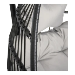 Hangstoel Norway - Inklapbaar - Zwart/Grijs -LuxForm Winkel hangstoel norway inklapbaar zwart grijs 5