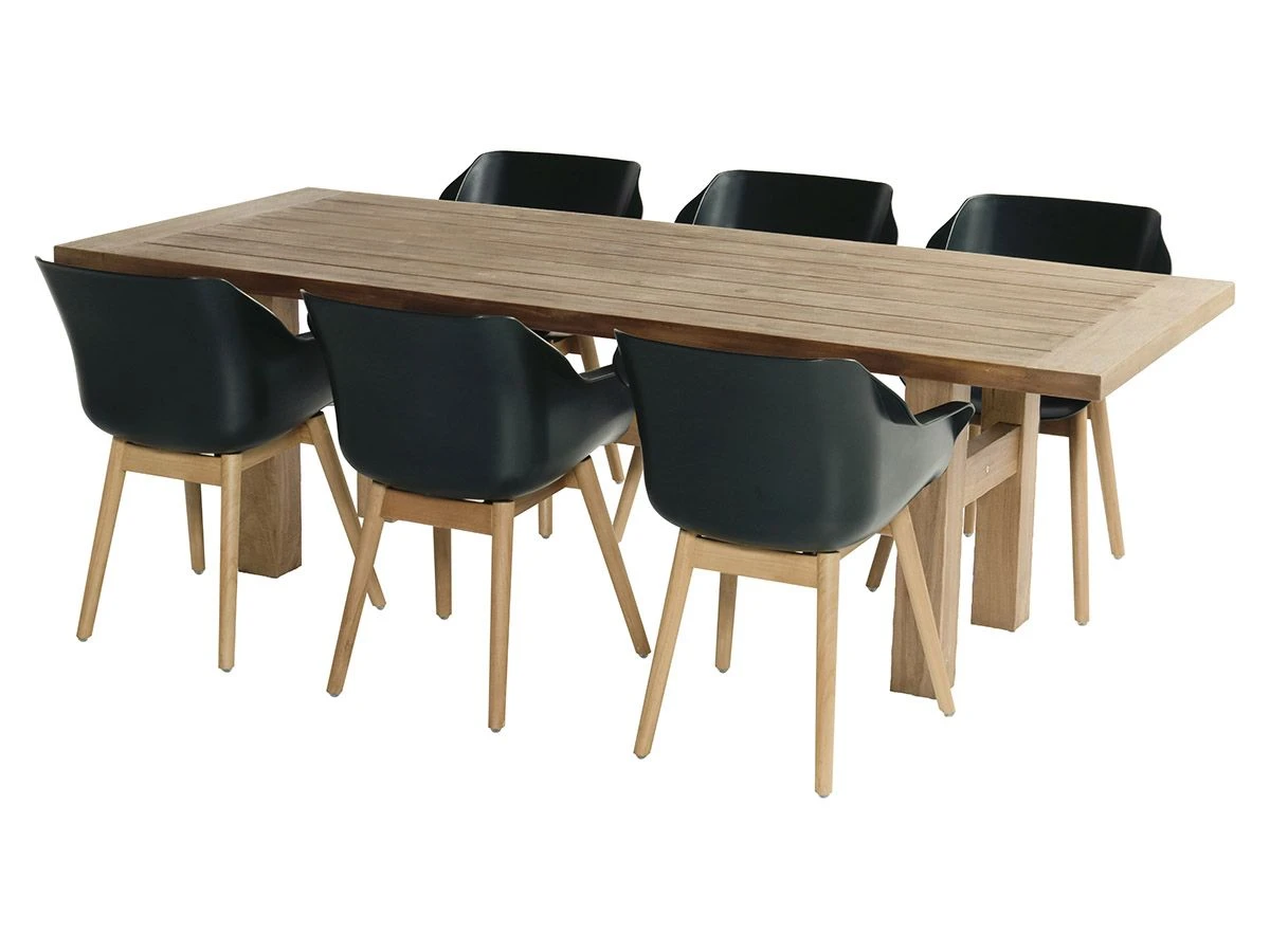 Hartman Yasmani Teak 300 X 100 Tuintafel 6 Hartman Yasmani Teak 300 X 100 Tuintafel - Afbeelding 4