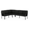 Liv Lounge Dining Set Left Black -LuxForm Winkel liv lounge dining set left black 1 new