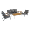 Loungeset Donnan Wit 2 Loungeset Donnan Wit -LuxForm Winkel loungeset donnan wit 1 1