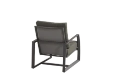 Mauritius Lounge Stoel - Antraciet - Incl. Kussens -LuxForm Winkel mauritius lounge stoel antraciet incl kussens 3 4