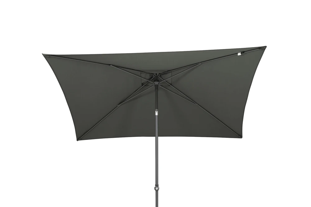 Oasis Stokparasol - 200 X 250 Cm - Antraciet 3 Oasis Stokparasol - 200 X 250 Cm - Antraciet