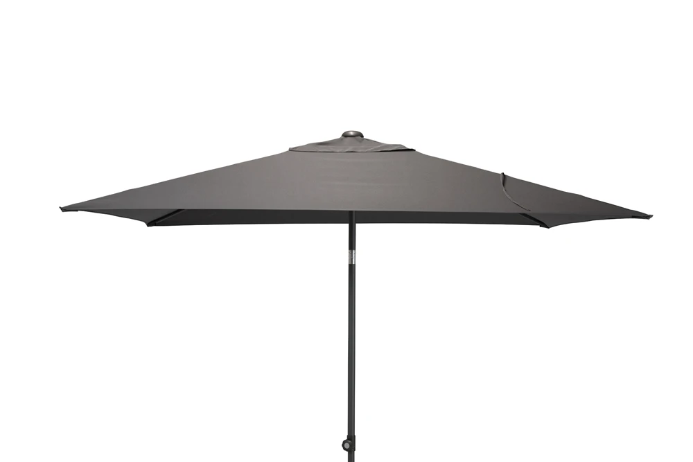 Oasis Stokparasol - 200 X 250 Cm - Antraciet 4 Oasis Stokparasol - 200 X 250 Cm - Antraciet - Afbeelding 2