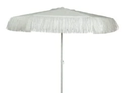 Merkloos Outdoor White Polypropyleen Parasol