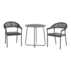 Sienna Dining Stoel - Grijs - Incl. Kussen -LuxForm Winkel sienna dining stoel grijs incl kussen 4 1