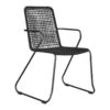 Outdoor Feelings Silva Black Diningstoel -LuxForm Winkel silva black 1 ecommerce 8ef2