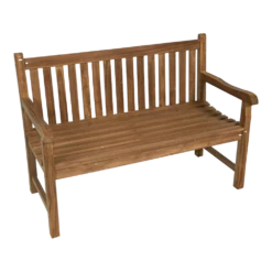 Teak Bank De Luxe - 130cm - Naturel