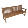 Teak Bank De Luxe - 180cm - Naturel -LuxForm Winkel teak bank de luxe 180cm naturel 1 1