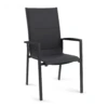 Tuinstoel Foxx Met Hoge Rugleuning - Alu Stapelbare Stoel - Charcoal -LuxForm Winkel tuinstoel foxx met hoge rugleuning alu stapelbare stoel charcoal 1