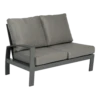 Valencia Lounge 2-zits Rechts - Charcoal -LuxForm Winkel valencia lounge 2 zits rechts charcoal 1 1