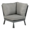 Valencia Lounge Smalle Hoek - Charcoal -LuxForm Winkel valencia lounge smalle hoek charcoal 1 1