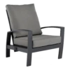 Valencia Loungestoel - Charcoal -LuxForm Winkel valencia loungestoel charcoal 1 1