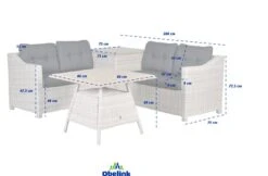 Outdoor Feelings Village Loungeset -LuxForm Winkel village 1 ecommerce afmetingen ecommerce cd65
