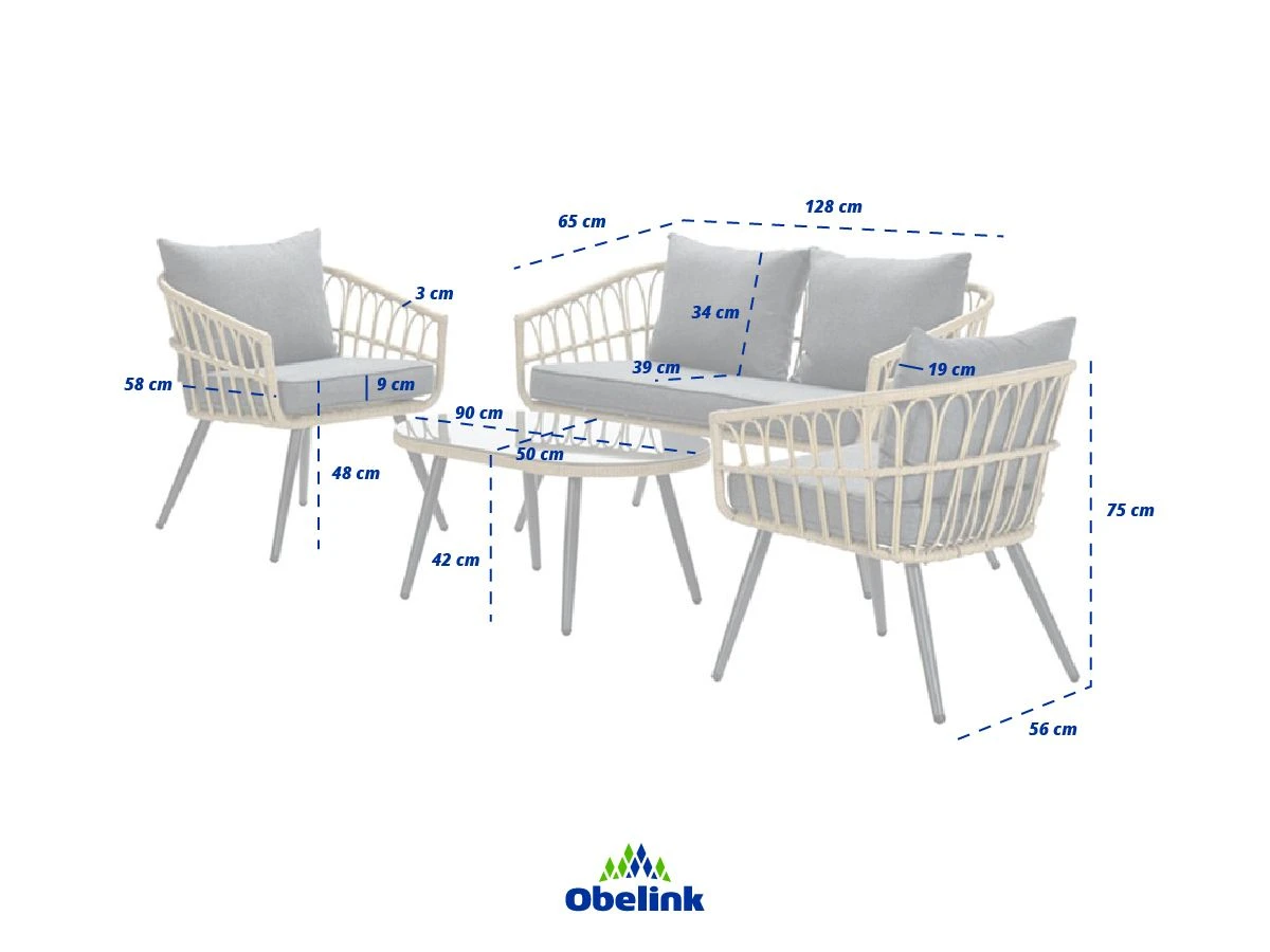 Outdoor Feelings Virginia Loungeset 10 Outdoor Feelings Virginia Loungeset - Afbeelding 8